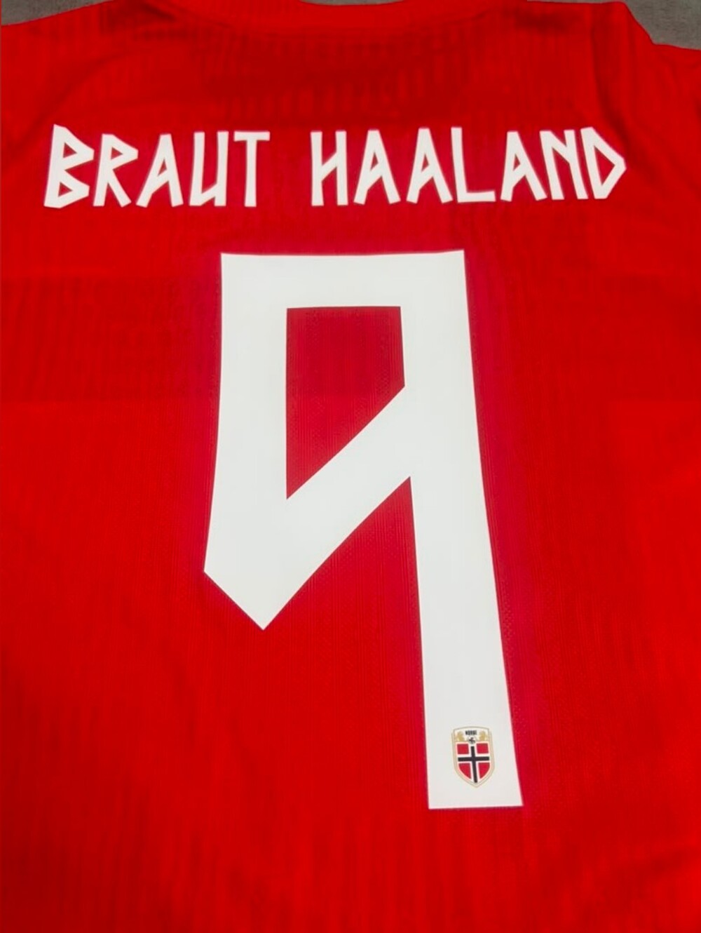 PLAYER VERSION Haaland #9 Norway National Team 2026 World Cup Football Jersey